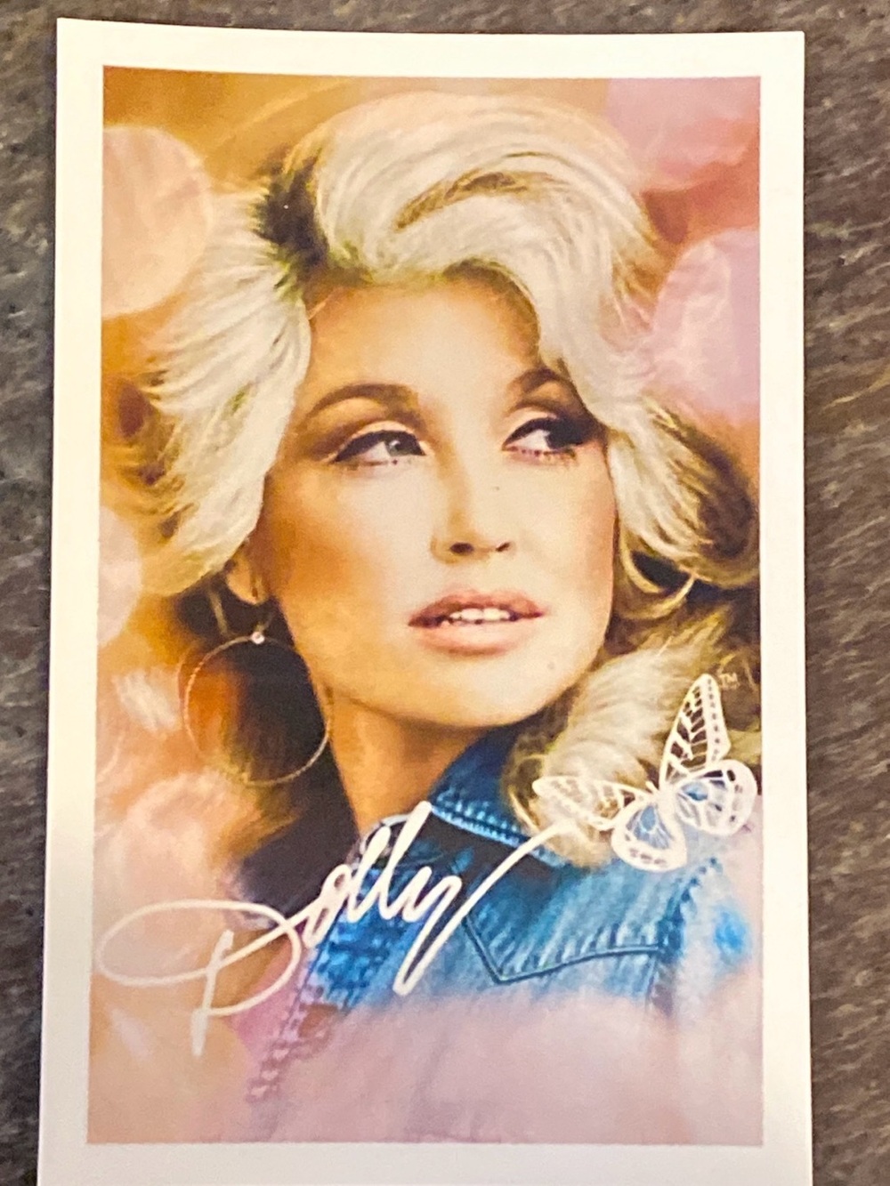 Dolly Parton Dollywood Park Magnet Promotional Mint !
